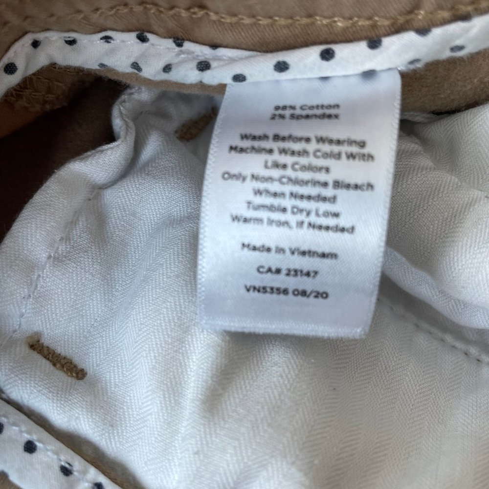 Talbots Khaki Cargo Pants (10) - Picture 5 of 8